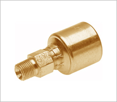Brass Spiral Coupling