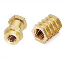 Brass Hex Inserts