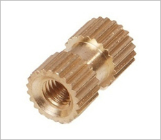 Brass Straight Knurling Inserts 5 MM