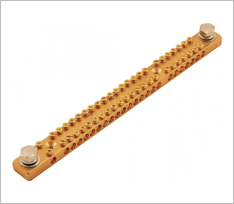 1 x M8 Stude Each End 24 Pole Brass Neutral Links