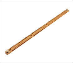 1 x M8 Stude Each End 60 Pole Brass Neutral Links