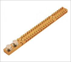 2 x M8 Stude 24 Pole Brass Neutral Links