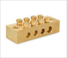 Brass Neutral Links 4 Way