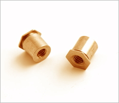 Brass Through Hole Clinch Standoff Spacer Parts