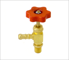 Brass F type Gas Valve